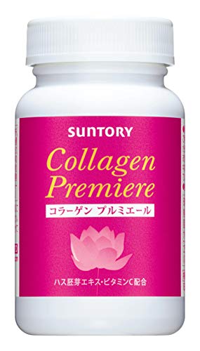 Suntory Wellness Collagen Premiere Peptide Vitamin C Supplement 180 capsules 30 days - WAFUU JAPAN