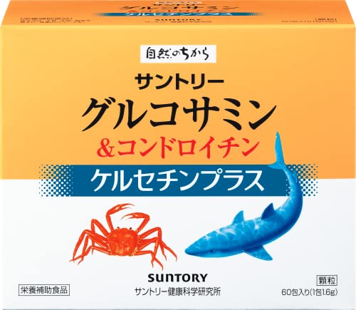 Suntory Wellness Glucosamine & Chondroitin Supplement 60 packets 30days - WAFUU JAPAN
