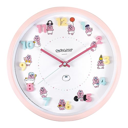Teas Factory Opan Chusagi Icon Wall Clock Pink OU-5520448PK - WAFUU JAPAN