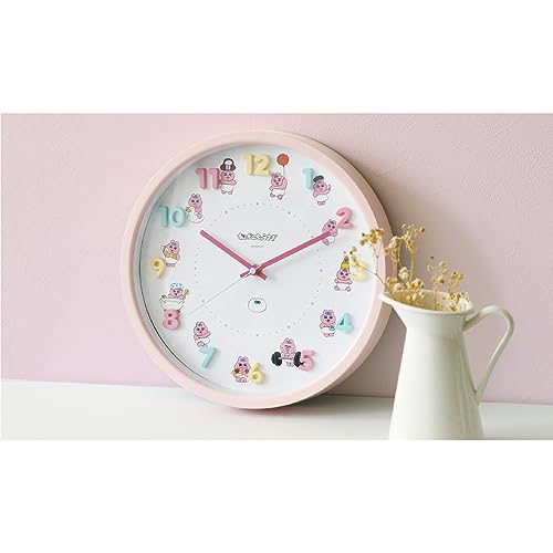 Teas Factory Opan Chusagi Icon Wall Clock Pink OU-5520448PK - WAFUU JAPAN