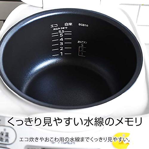 TIGER タイガー魔法瓶 炊飯器 5.5合 マイコン 調理メニュー付き ...