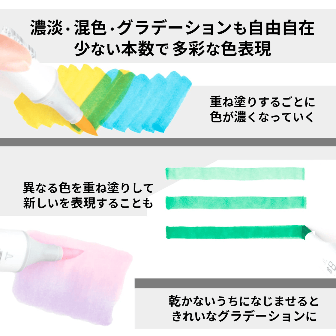 Copic Sketch Basic 72-color set illustration markers – WAFUU JAPAN