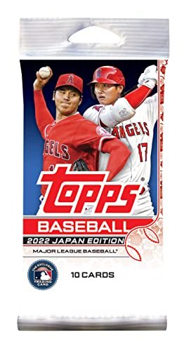Topps 2022 MLB Baseball JAPAN SPECIAL EDITION (24 packs/box, 10 cards/pack) - WAFUU JAPAN