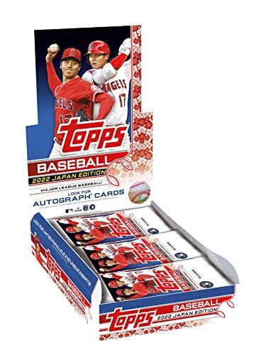 Topps 2022 MLB Baseball JAPAN SPECIAL EDITION (24 packs/box, 10 cards/pack)