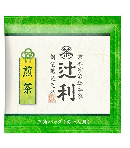 TSUJIRI Sen-cha Triangular shaped tea bag 50P - WAFUU JAPAN