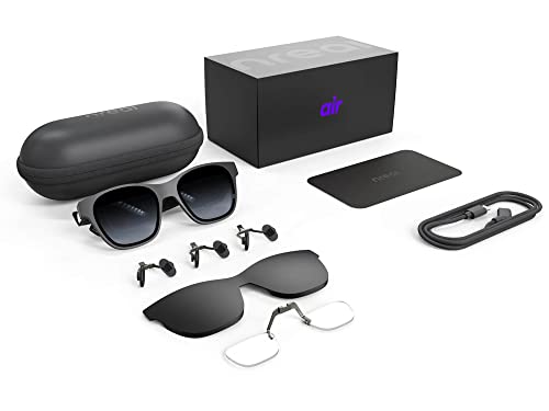 XREAL (Nreal) Air Glasses Black AR VR Smart Glasses NRｰ7100RGL