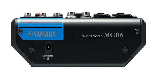 YAMAHA MG06 6-Input Compact Stereo Mixer - WAFUU JAPAN