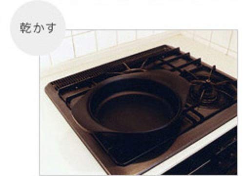 Yanagi Design Japanese Mini Pan 18cm Frying Pan IH compatible Nambu Ironware with lid - WAFUU JAPAN