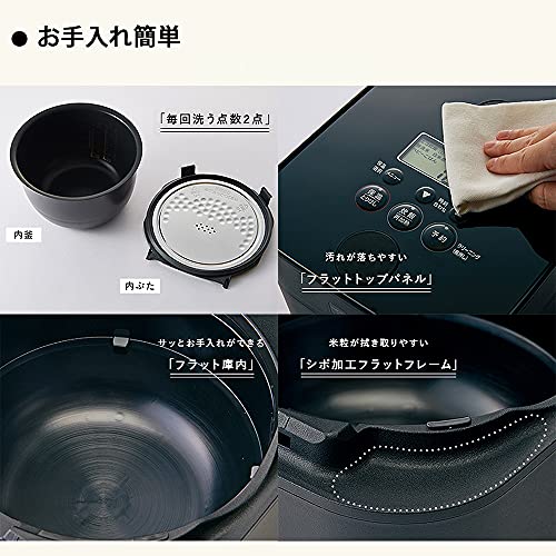 Zojirushi 5.5-cup induction rice cooker Black STAN. NW-SA10-BA 100V